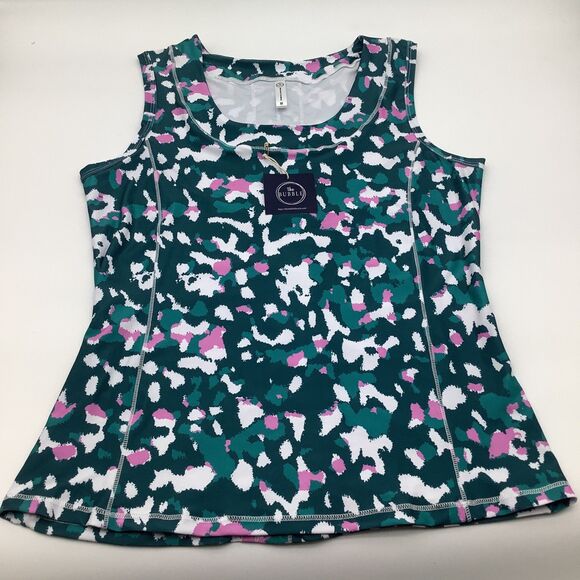 The Bubble Womens Lexi Tank Top Green Size Medium‎ NWT - Picture 1 of 9